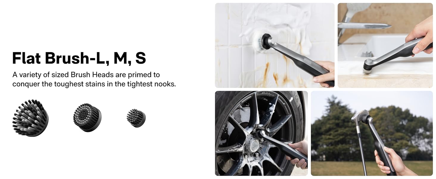 HOTO Wand™ Cordless Spin Scrubber