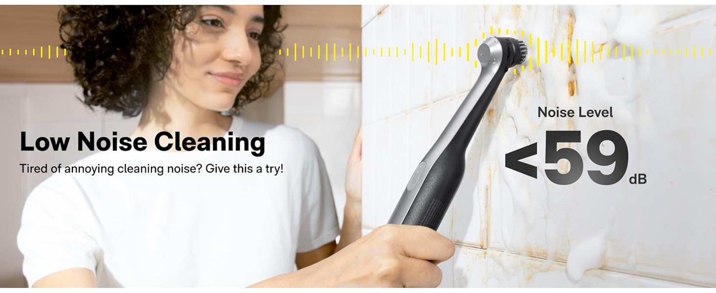 HOTO Wand™ Cordless Spin Scrubber