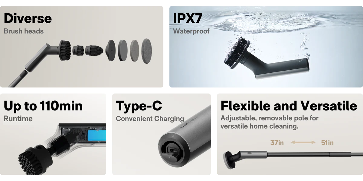 Electric Spin Scrubber