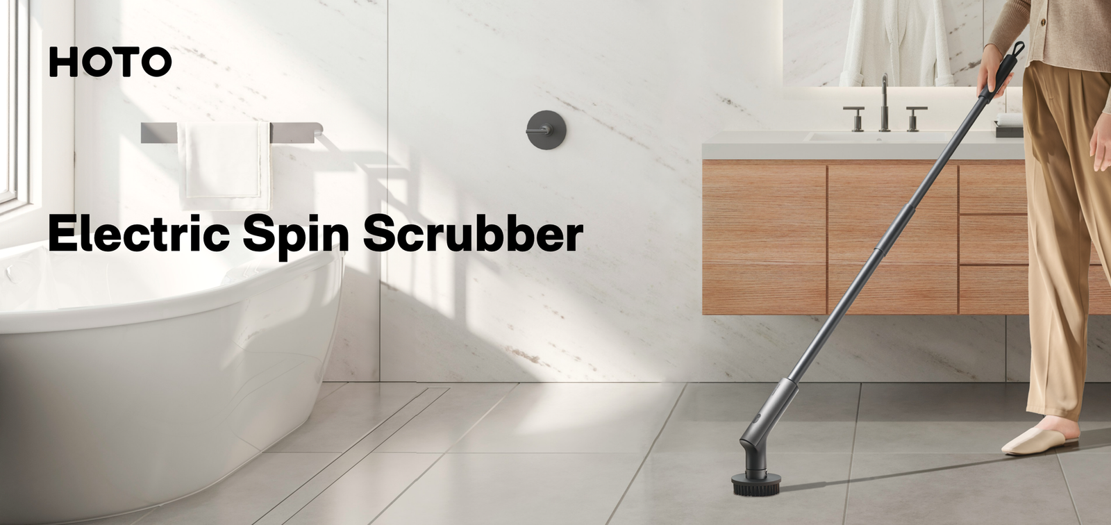 Electric Spin Scrubber