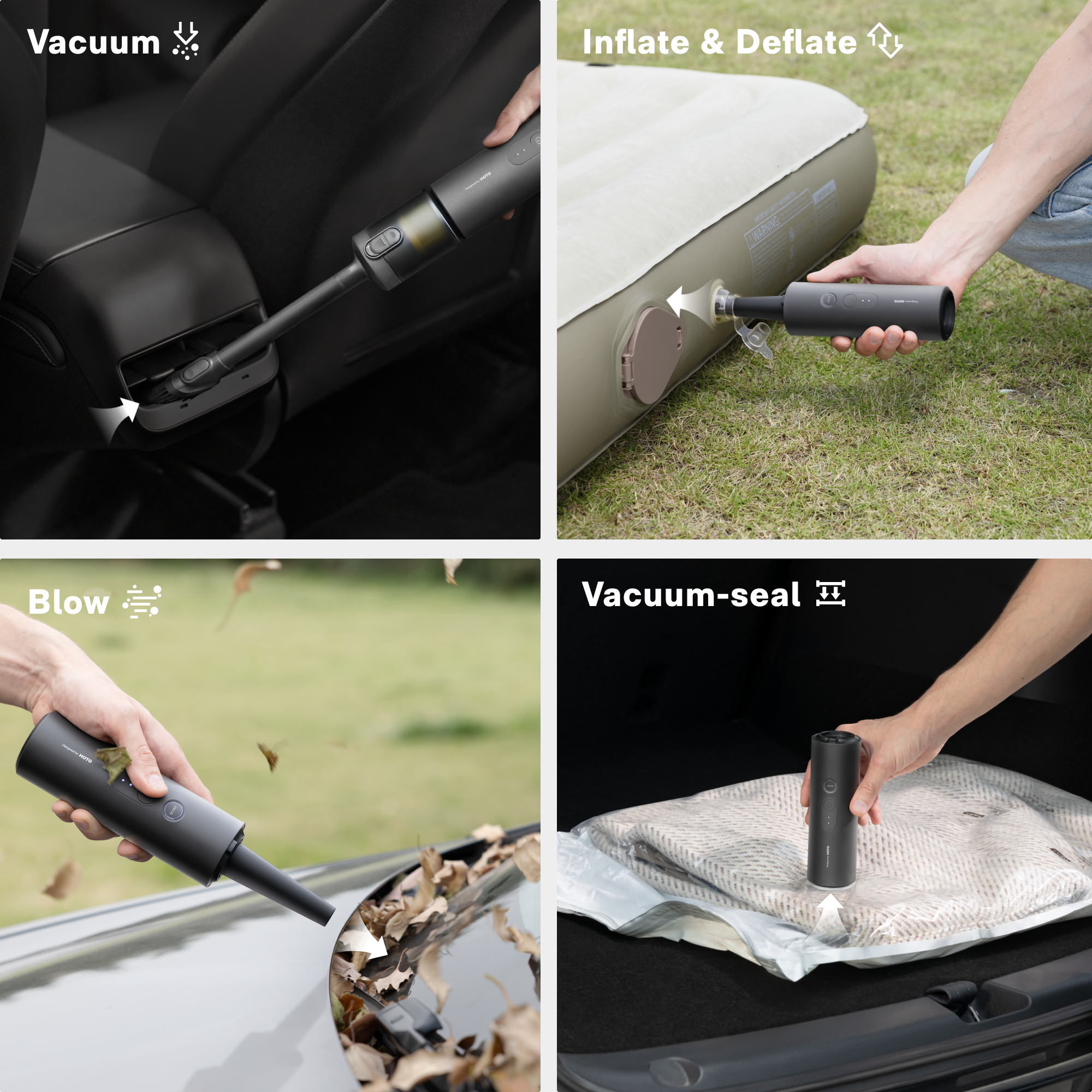 Hoto Auto Care Air Duster & Vacumm