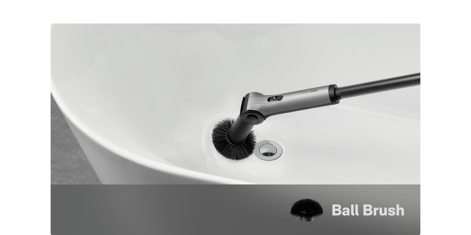HOTO Flexi™ Cordless Spin Scrubber