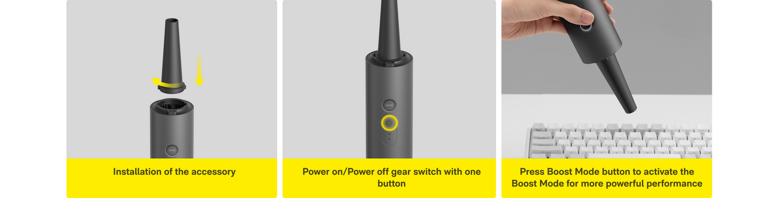 Hoto Auto Care Air Duster & Vacumm