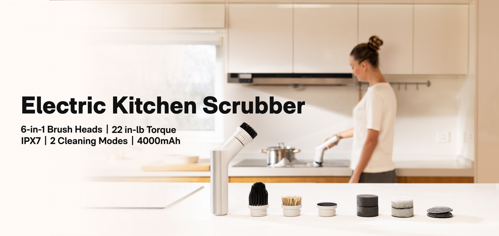 Electric Kitchen Scrubber